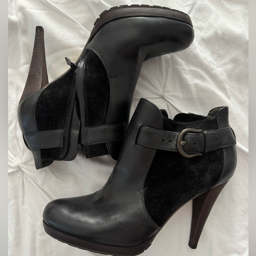 Cole Haan Nike Air Black Heels Size 6